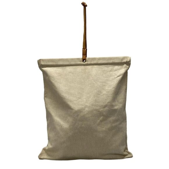 Auth HERMES Aline Cream Beige Cotton Leather Shoulder Bag - Picture 3 of 16